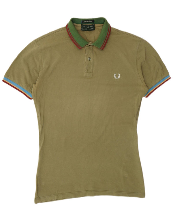 FRED PERRY Poloshirt für Jungen, 15–16 Jahre, 2XL, Khaki