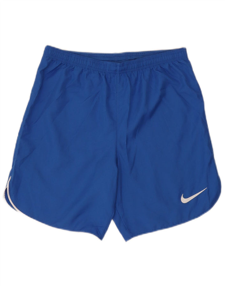 Nike Herren Dri Fit Slim Fit Sportshorts, klein, blau, Polyester
