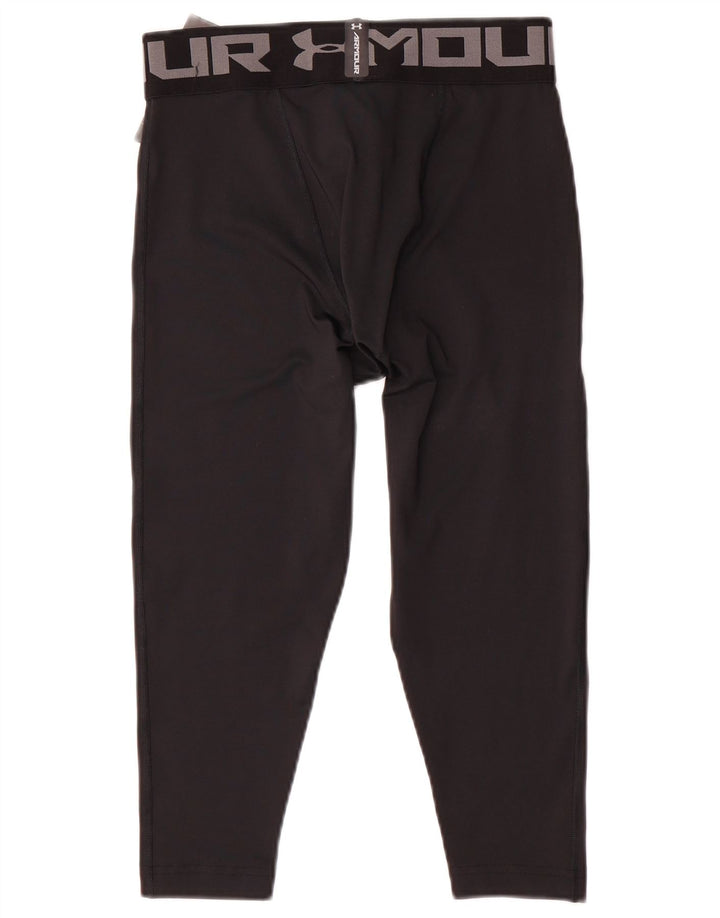 Under Armour Herren-Capri-Leggings mit Grafik, mittelschwarz, Polyester