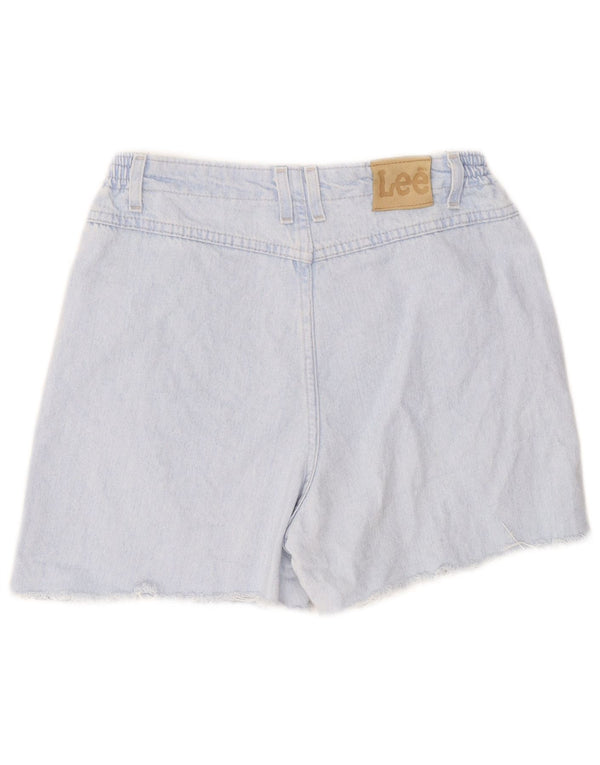 Lee Damen-Jeansshorts mit hoher Taille, W30, Mittelblau