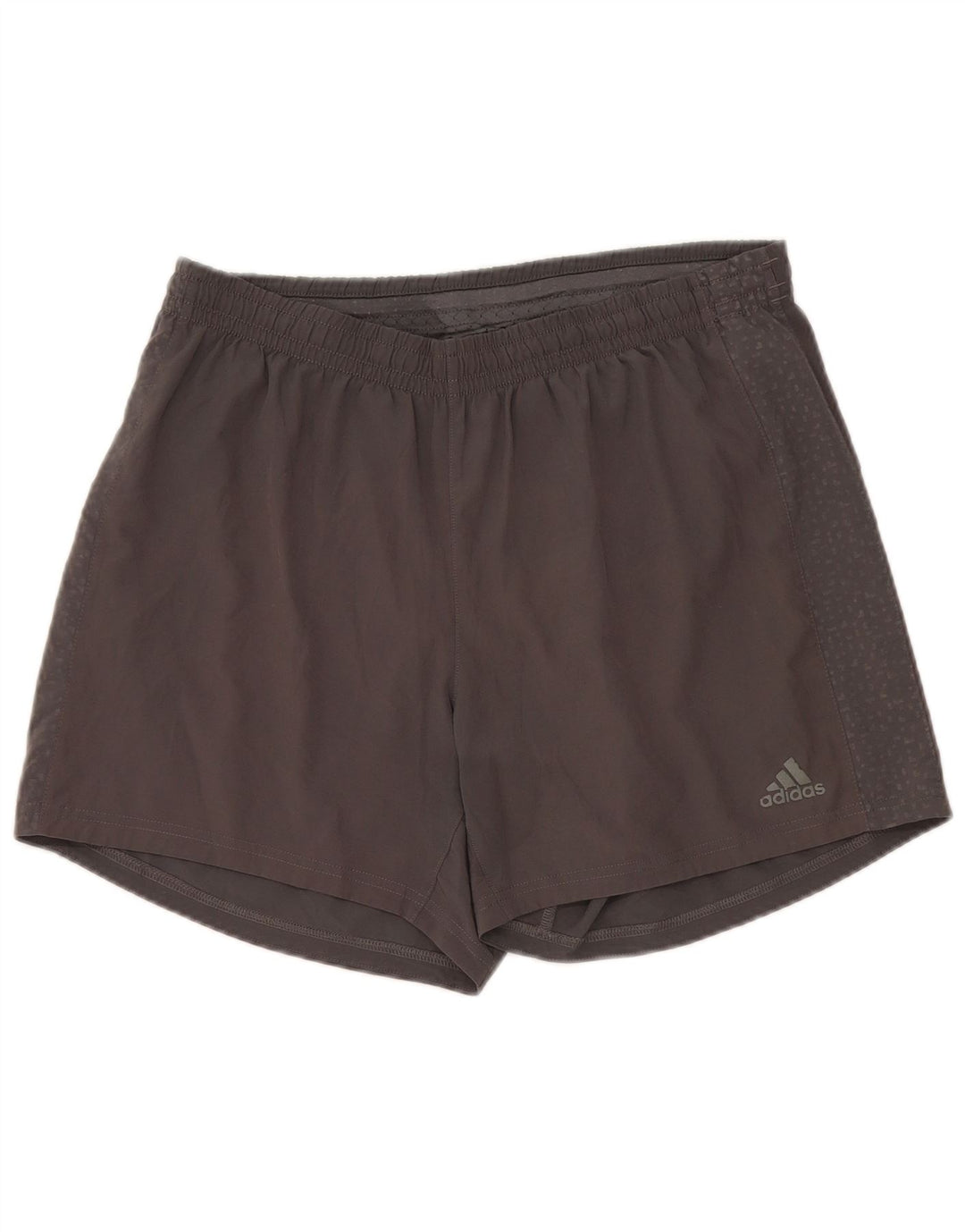 Adidas Herren Sportshorts Mittelgrau gepunktetes Polyester