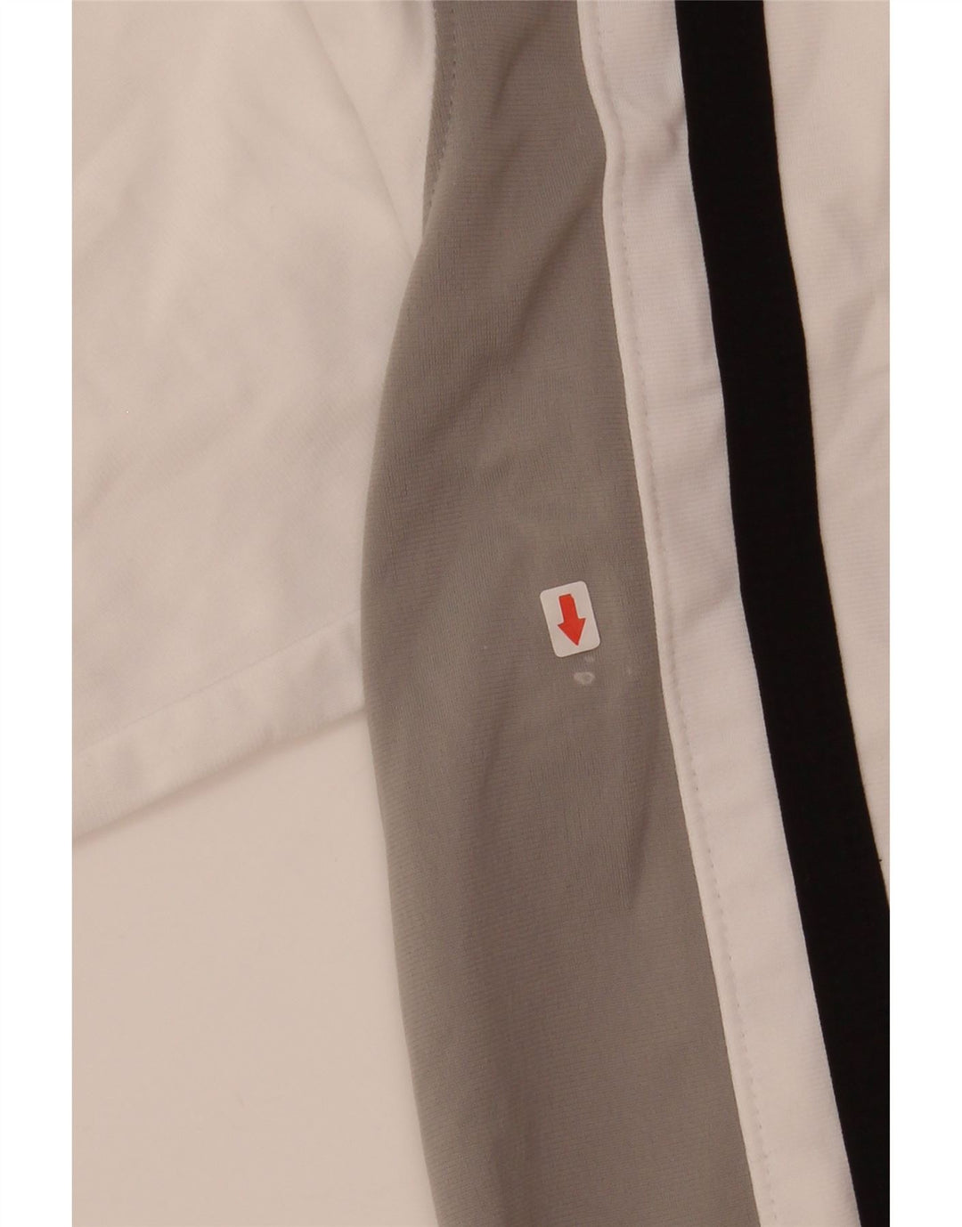 Nike Herren-Trainingsanzug-Top-Jacke, UK 38/40, mittelweiß, Farbblock