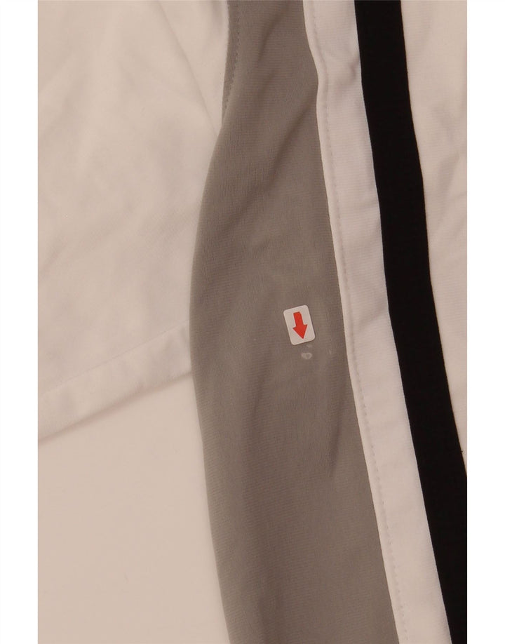 Nike Herren-Trainingsanzug-Top-Jacke, UK 38/40, mittelweiß, Farbblock