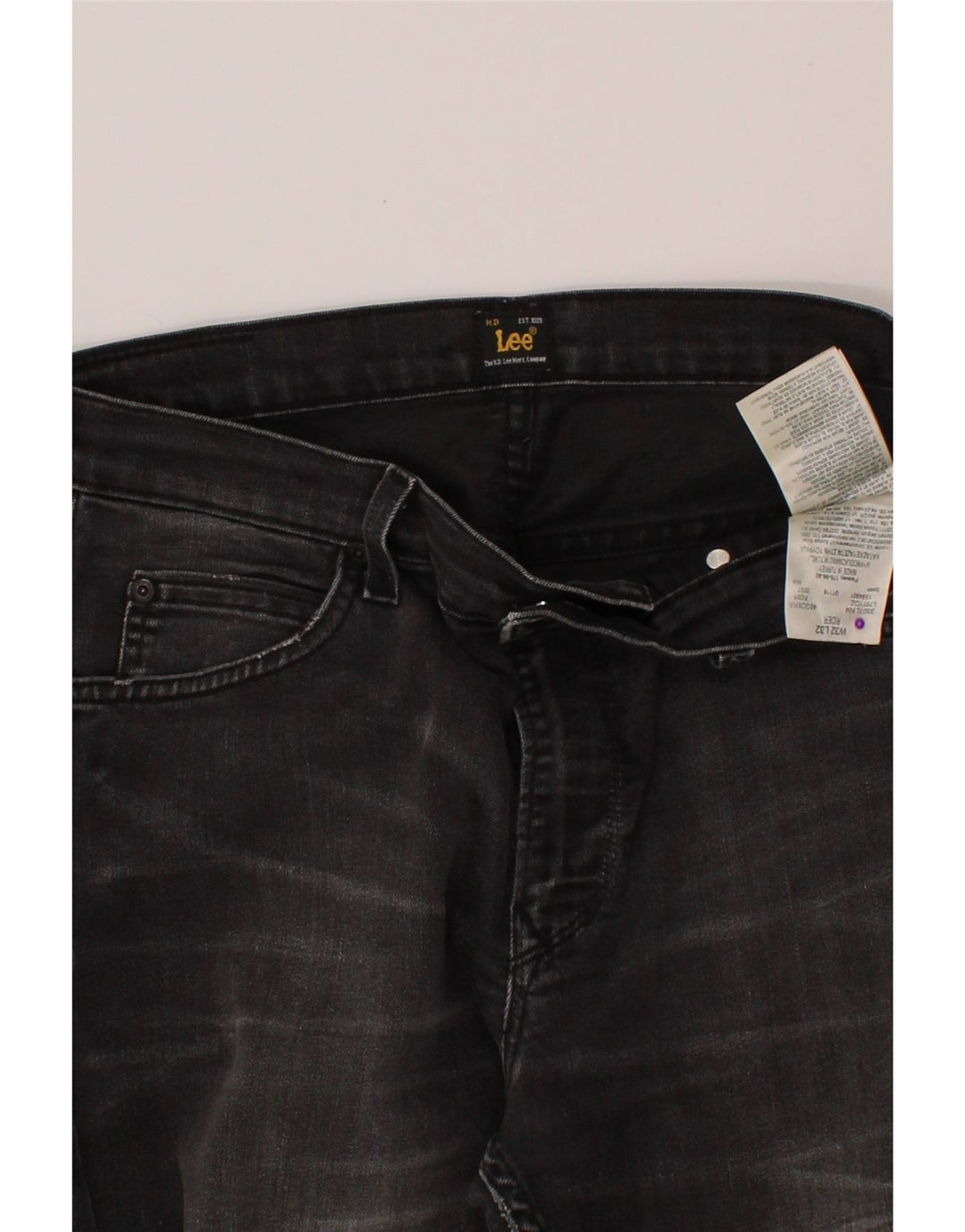 LEE Womens Rider Slim Jeans W32 L32  Grey Cotton Vintage Lee and Second-Hand Lee from Messina Hembry 