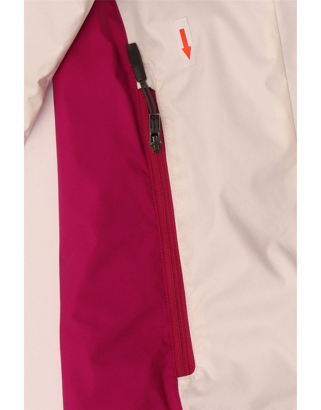 Columbia Damen Interchange Regenjacke UK 16 Large Pink Colourblock Nylon