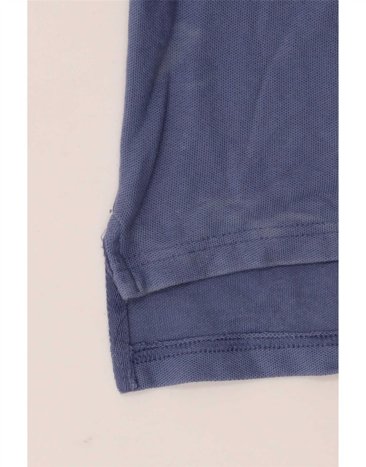 Nike Herren-Poloshirt, große blaue Baumwolle