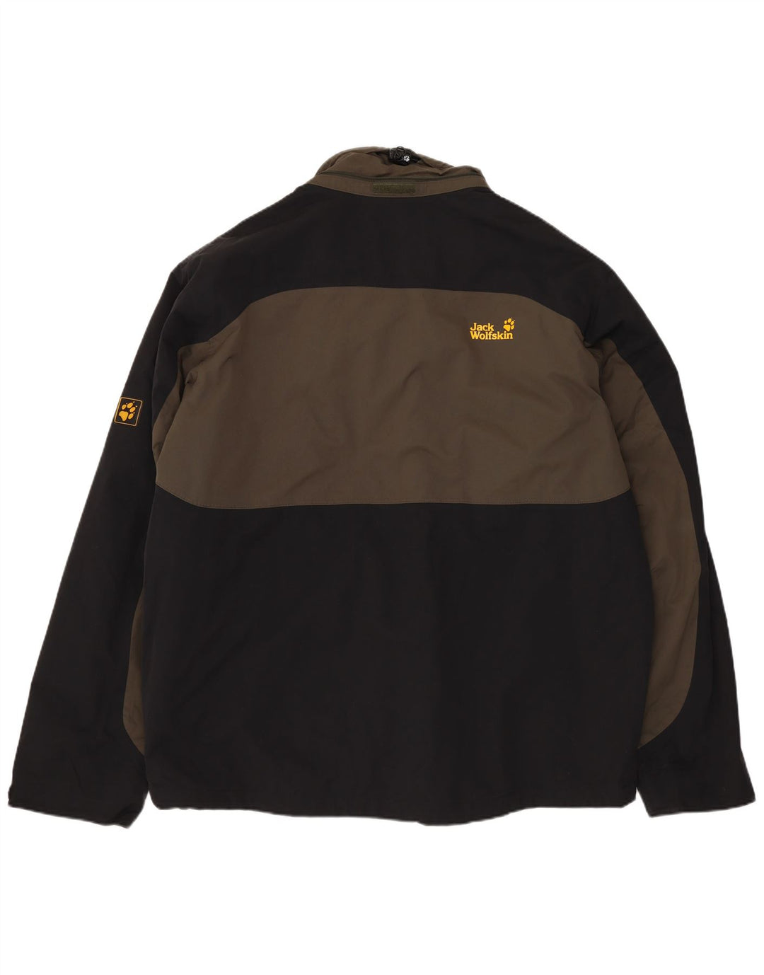 JACK WOLFSKIN Herren-Windbreaker-Jacke, UK 40/42, groß, Marineblau, Farbblock