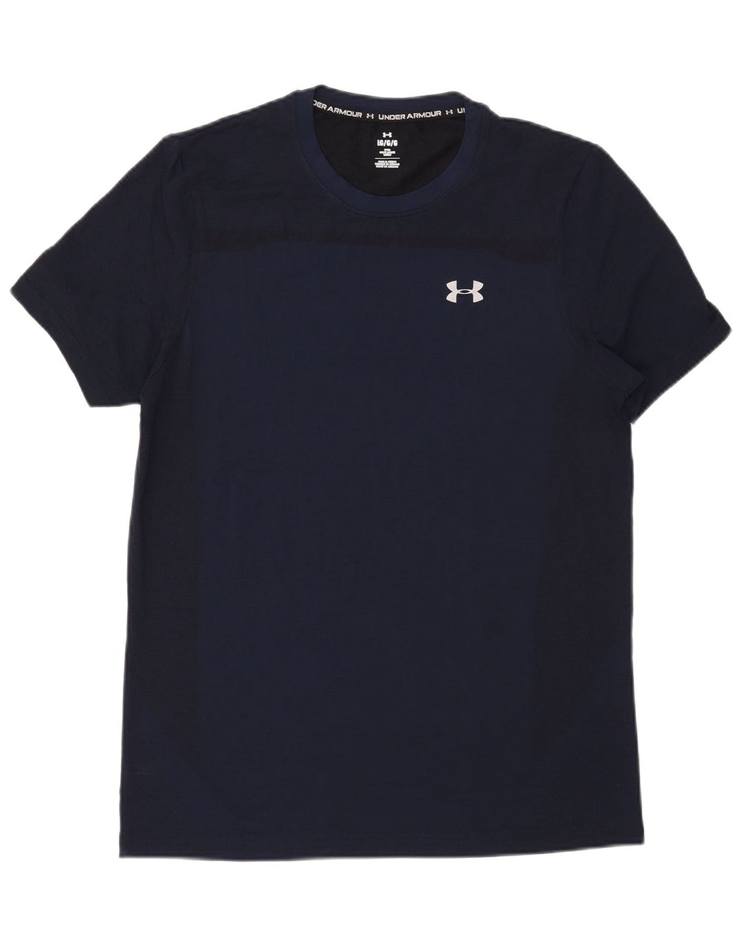 Under Armour Herren T-Shirt Top Large Marineblau Nylon