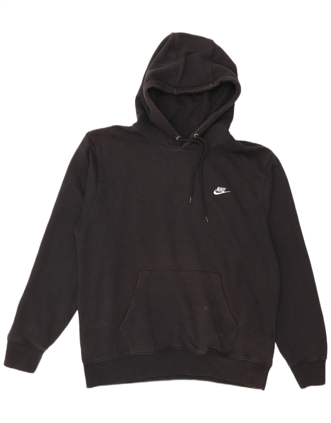 Nike Herren Kapuzenpullover, groß, aus schwarzer Baumwolle