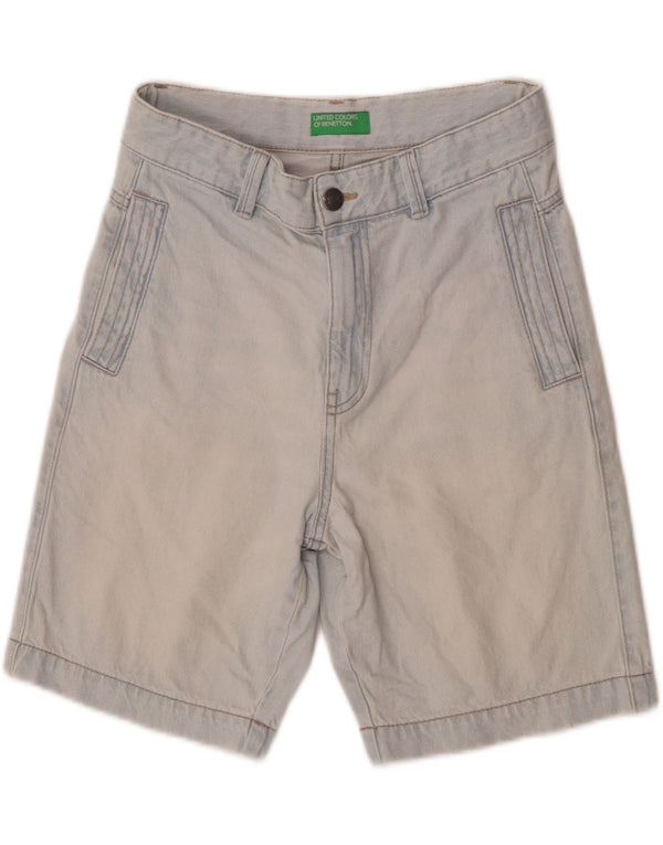 Benetton Mädchen-Jeansshorts, 10–11 Jahre, XL, W25, Blau, Baumwolle