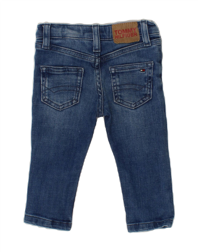 TOMMY HILFIGER Baby Girls Slim Jeans 6-9 Months W16 L9 Blue Cotton Vintage Tommy Hilfiger and Second-Hand Tommy Hilfiger from Messina Hembry 