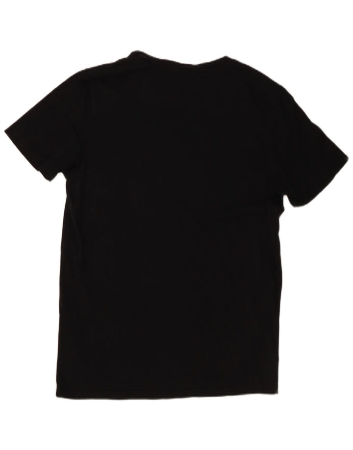 Jack & Jones Herren-T-Shirt mit normaler Passform, mittelschwarz, Baumwolle