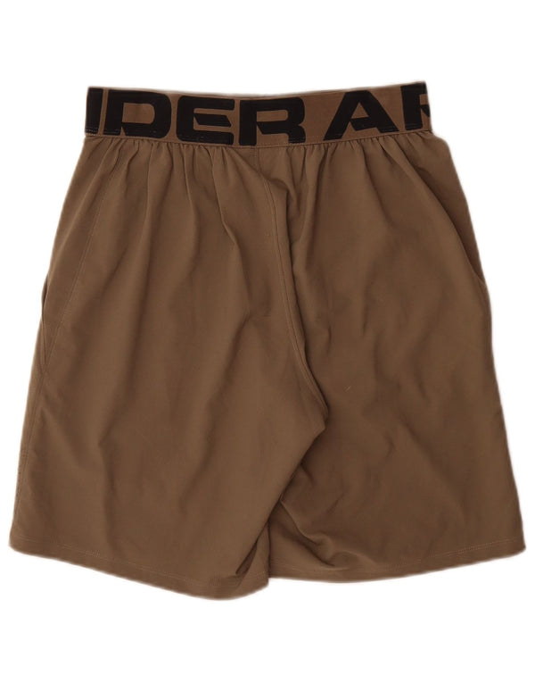 Under Armour Damen Graphic Sport Shorts UK 10 Small Braun Sport