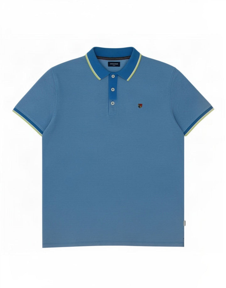 Jack & Jones Herren Poloshirt XL Blau Baumwolle
