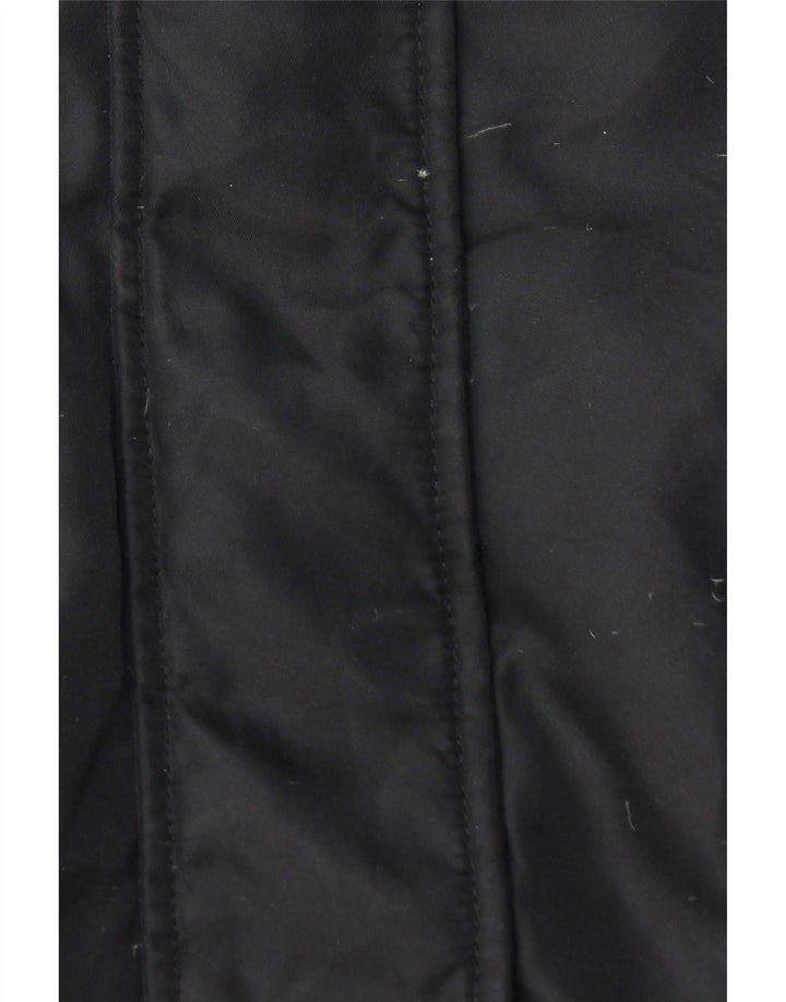 PEUTEREY Wattierte Damenjacke mit Kapuze IT 46 Large Schwarz