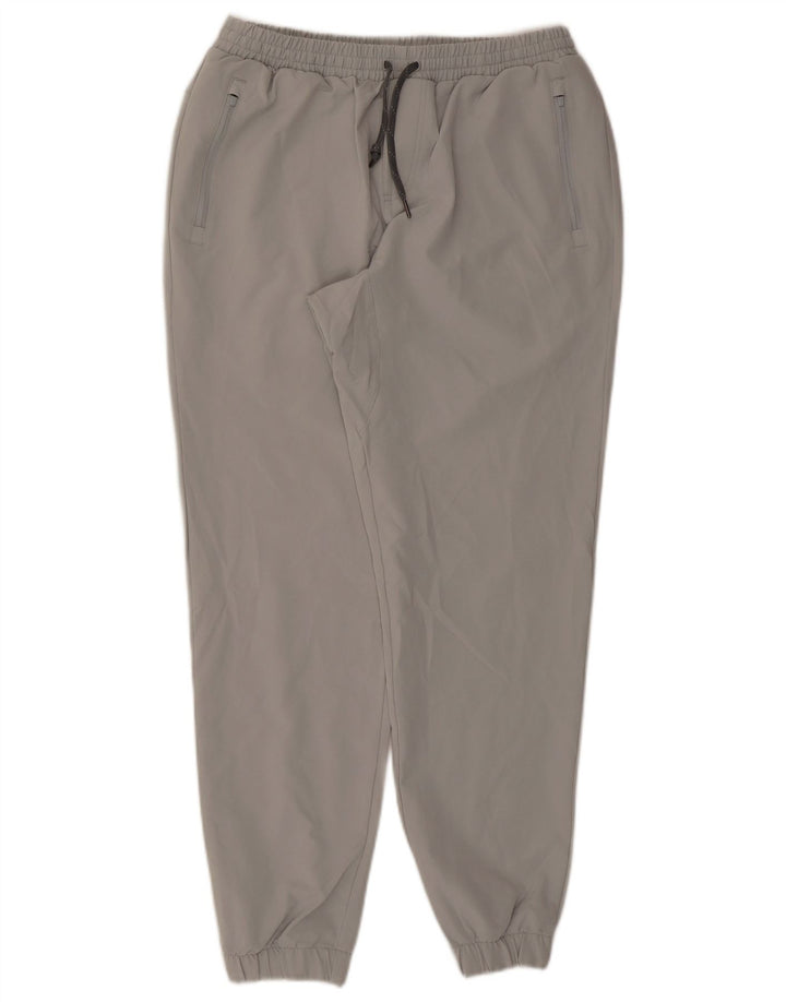 Puma Herren-Trainingshose, Jogginghose, groß, grau, Polyester