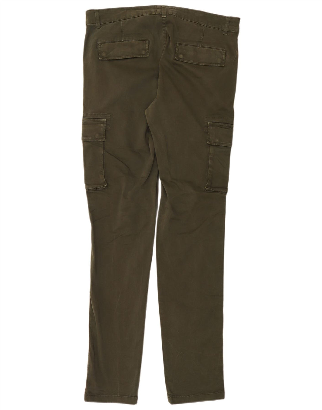 LYLE & SCOTT Herren Slim Cargohose W34 L34 Khaki Baumwolle