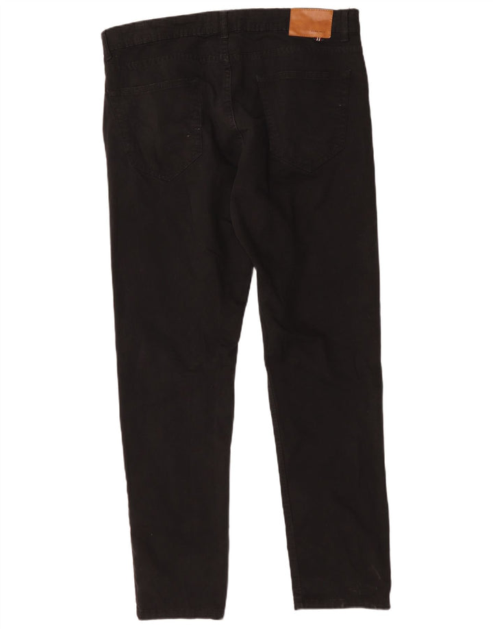 Zara Herren Slim Jeans EU 44 Large W34 L31 Schwarz