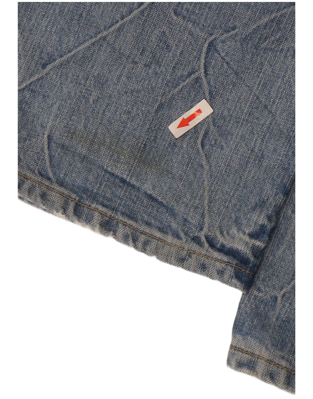 Lee Herren Straight Jeans W33 L36 Blaue Baumwolle