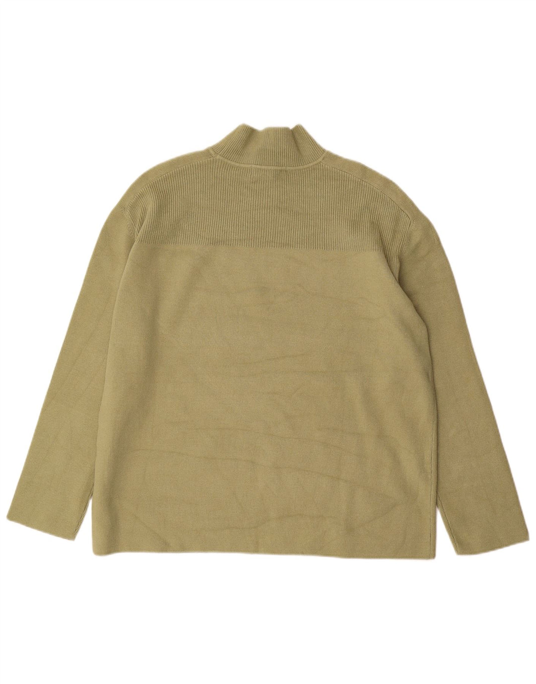 Marks & Spencer Damen-Pullover mit Rollkragen, Gr. 14, mittleres Khaki