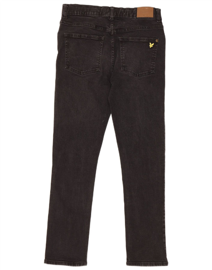 Lyle & Scott Slim Jeans für Jungen, 14–15 Jahre, schwarze Baumwolle