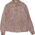 PIMKIE Womens Shirt Blouse UK14 Large Pink Vintage Pimkie and Second-Hand Pimkie from Messina Hembry 