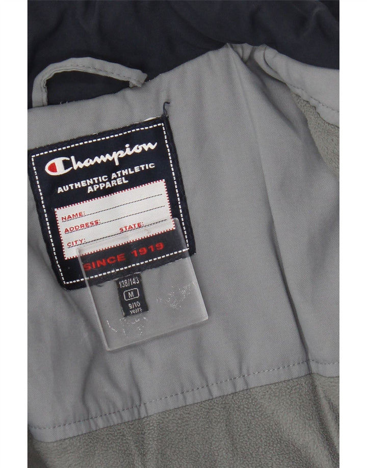 Champion Windjacke für Jungen, 9–10 Jahre, mittelblau, Polyamid