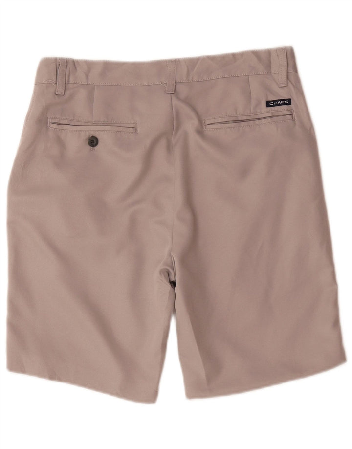 Chaps Herren Chinoshorts W30 Mittelgraues Polyester