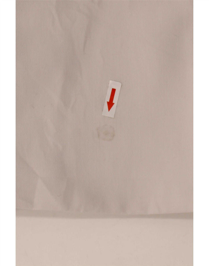 Zara Damen-Shorts mit hoher Taille, mittelgroß, W28, gebrochenes Weiß, Polyester