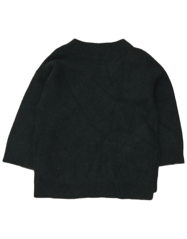 Toast Damen Longline Rollkragenpullover Pullover UK 10 Small Grün