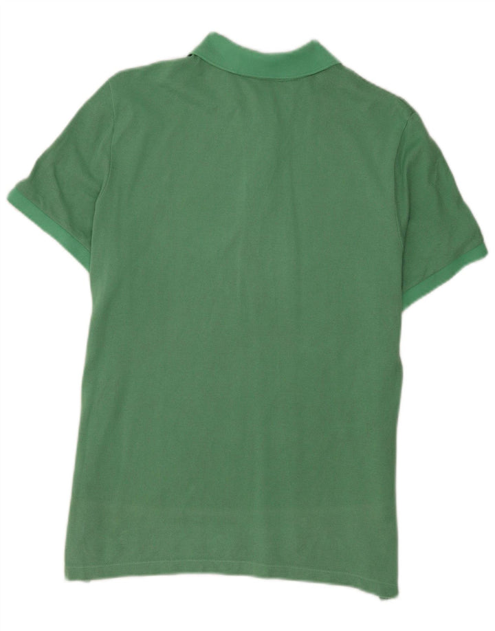 Lacoste Damen-Poloshirt, Größe 42, große grüne Baumwolle