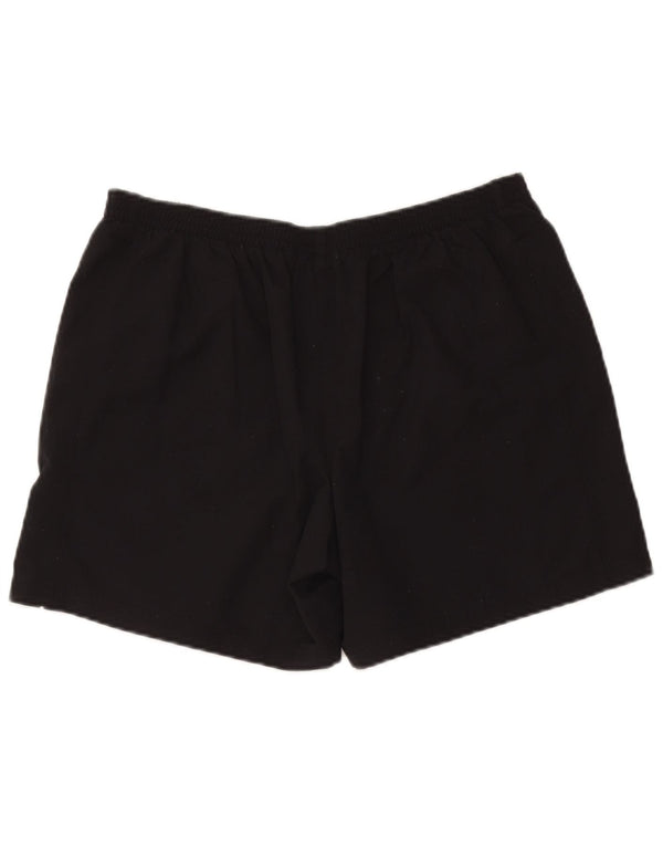 Adidas Damen Sportshorts UK 18 XL Schwarz Polyester