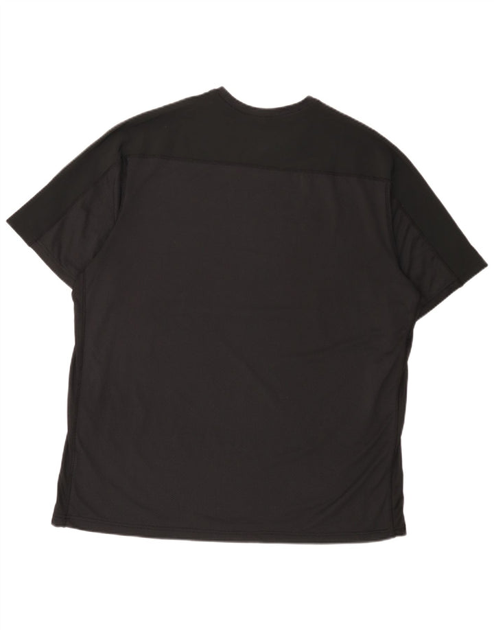 Nike Herren Dri Fit T-Shirt Top XL Schwarz