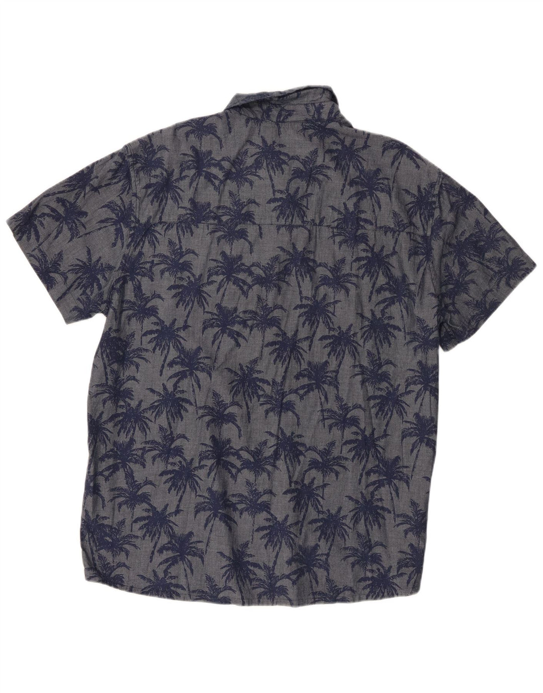 Mountain Warehouse Herren-Hemd mit abstraktem Muster XL, blau, hawaiianisch