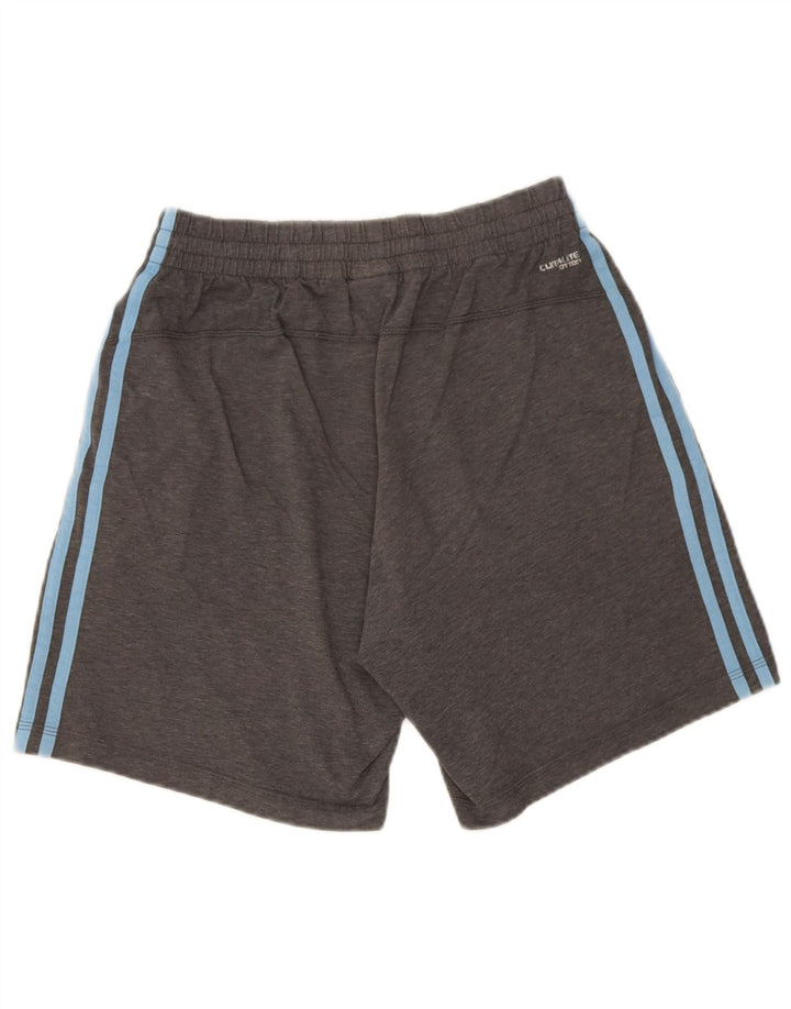 Adidas Herren Clima 365 Sport Shorts Größe S aus grauer Baumwolle