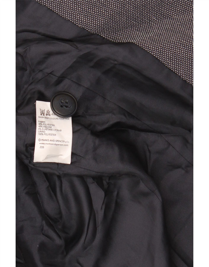 Marks & Spencer Damen Standard-Blazerjacke UK 16 Large Marineblau