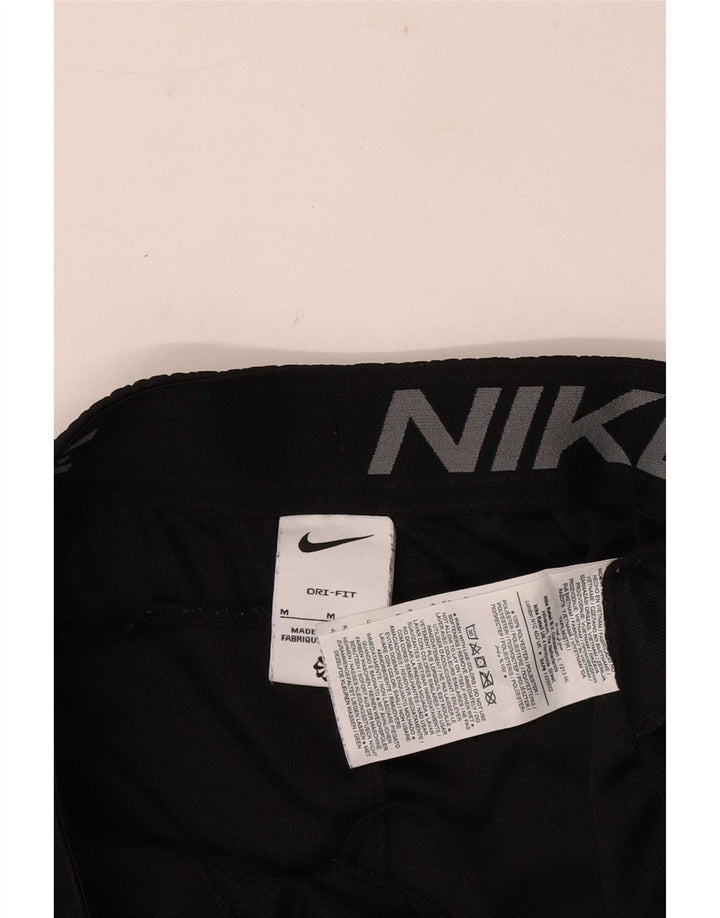 Nike Herren Dri Fit Sportshorts Mittelschwarzes Colourblock-Polyester