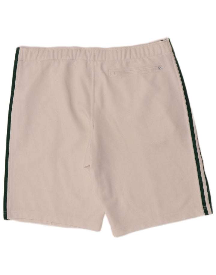 Adidas Herren Sportshorts, groß, aus weißem Polyester