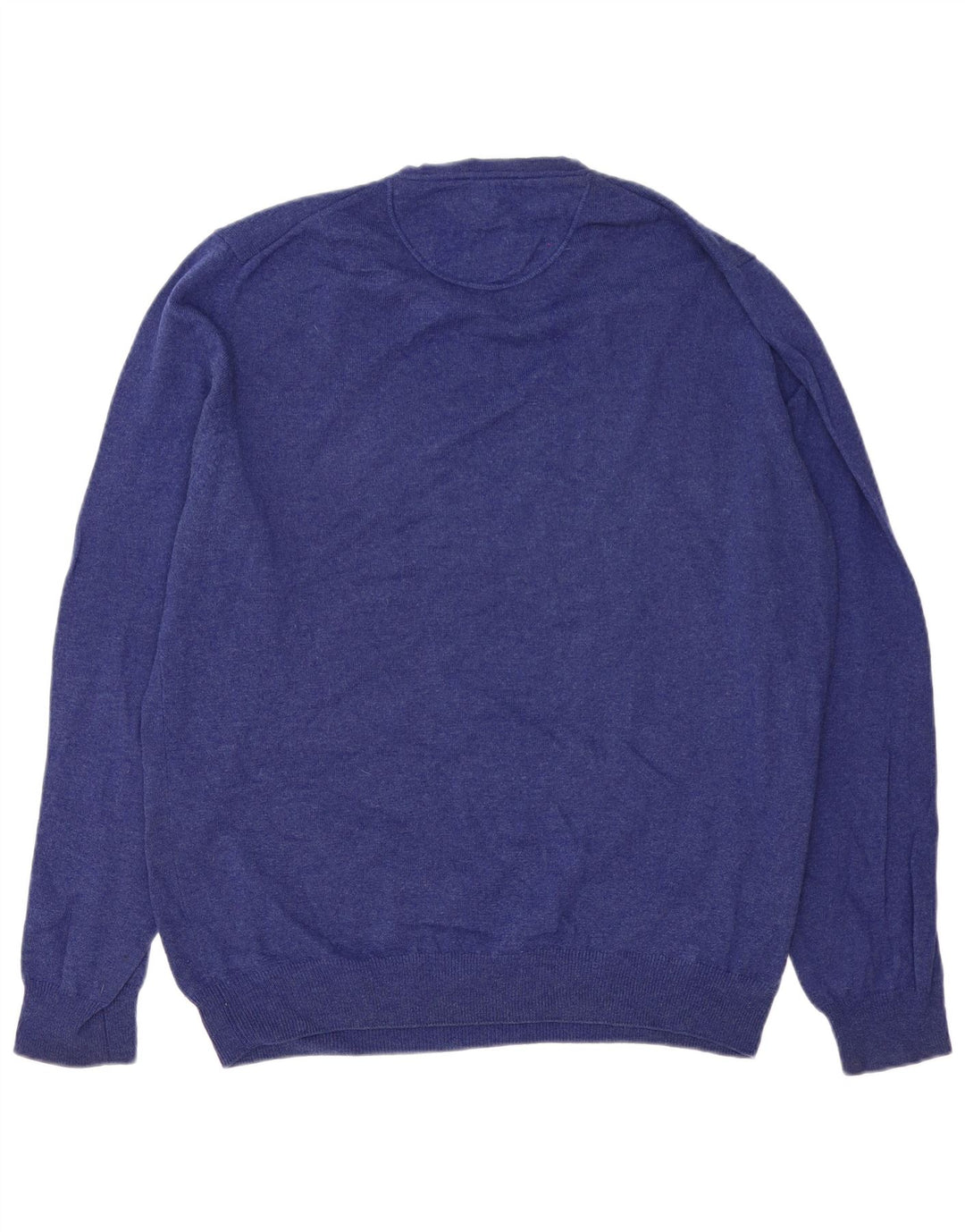 Trussardi Jeans Herren-Pullover mit Rundhalsausschnitt, Größe L, Blau