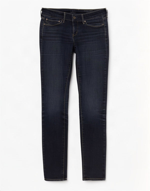 Levi's Womens Low Waist Skinny Jeans W28 L32 Blue Cotton