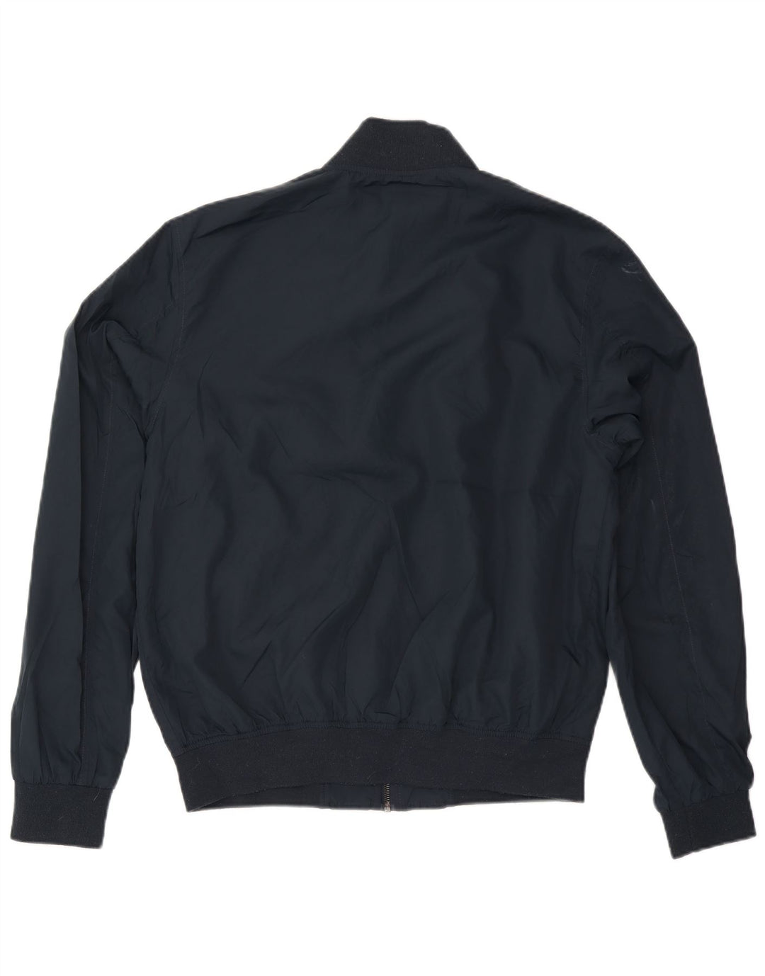 FRENCH CONNECTION Herren Bomberjacke UK 40 Large Marineblau Polyester