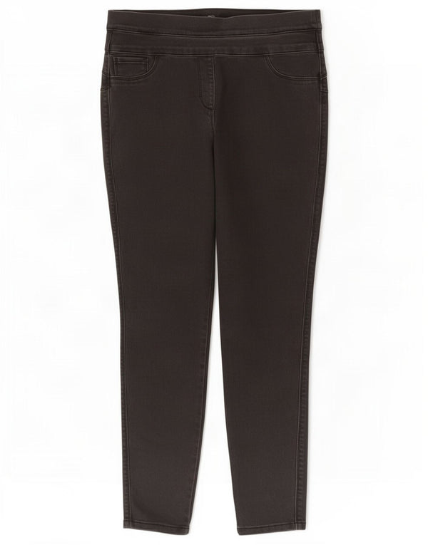 M&Co Damen Jegging-Jeans UK 14 Medium W30 L29 Schwarze Baumwolle