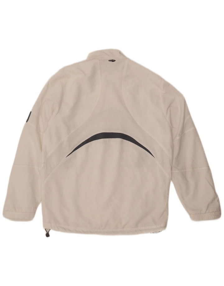 ADIDAS Herren Clima 365 Trainingsanzug-Oberjacke, Größe S, Weiß, Farbblock