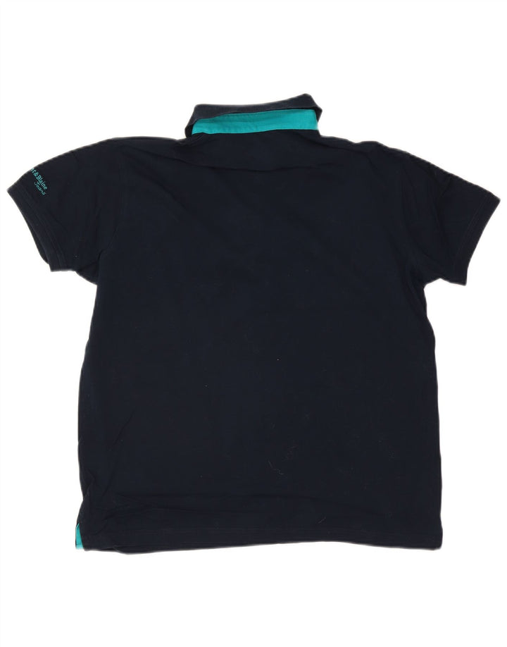 Harmont & Blaine Herren-Poloshirt, große marineblaue Baumwolle