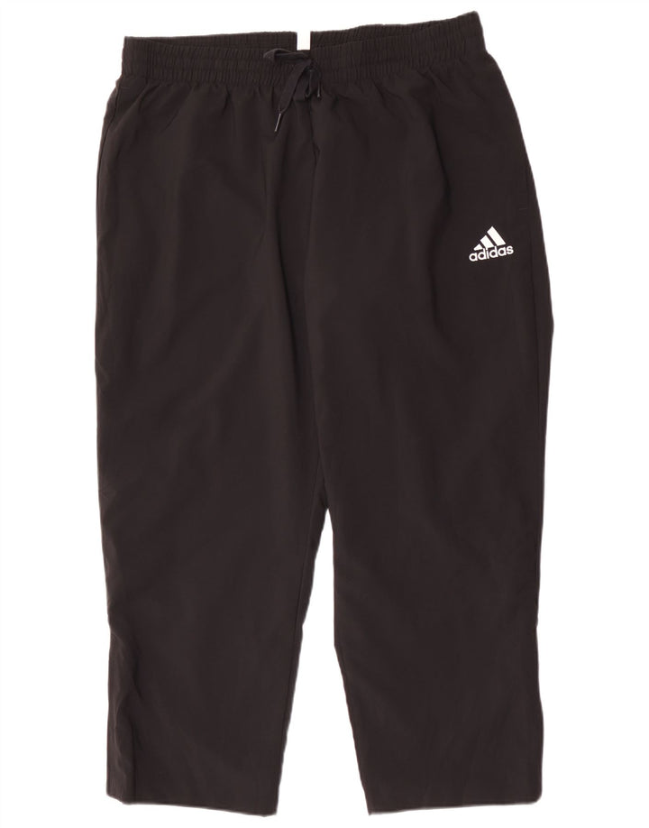 Adidas Herren Crop Trainingshose XL Schwarz Polyester