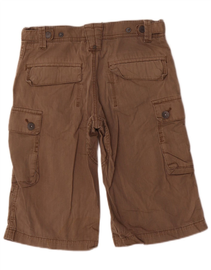 Fat Face Cargo-Shorts für Jungen, 11–12 Jahre, W28, braune Baumwolle