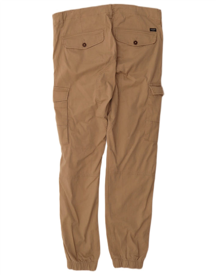 Jack & Jones Herren Jogger-Cargohose W33 L34 Beige