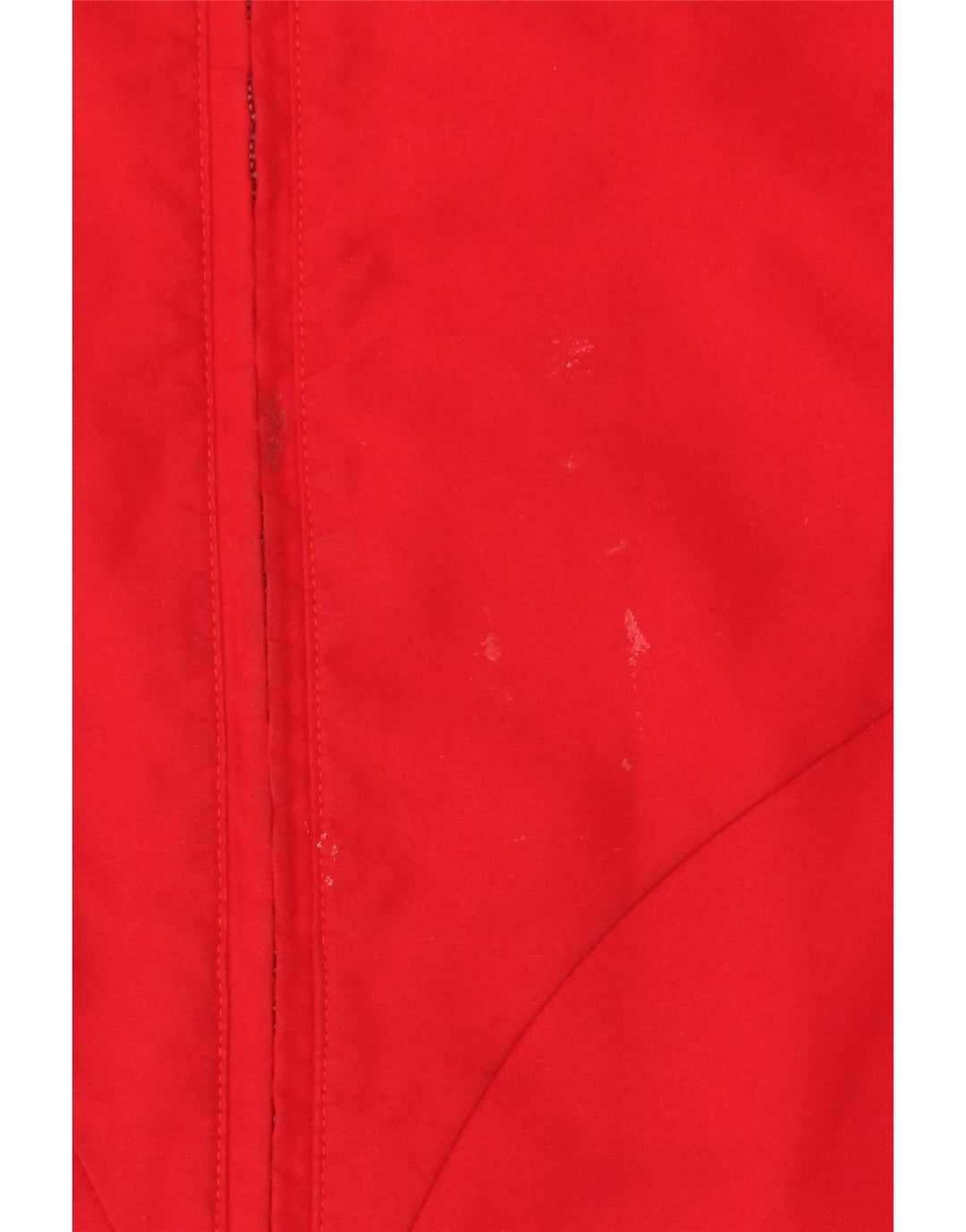 Adidas Herren-Trainingsanzugoberteil, UK-Größe 42/44, großes rotes Colourblock-Polyester