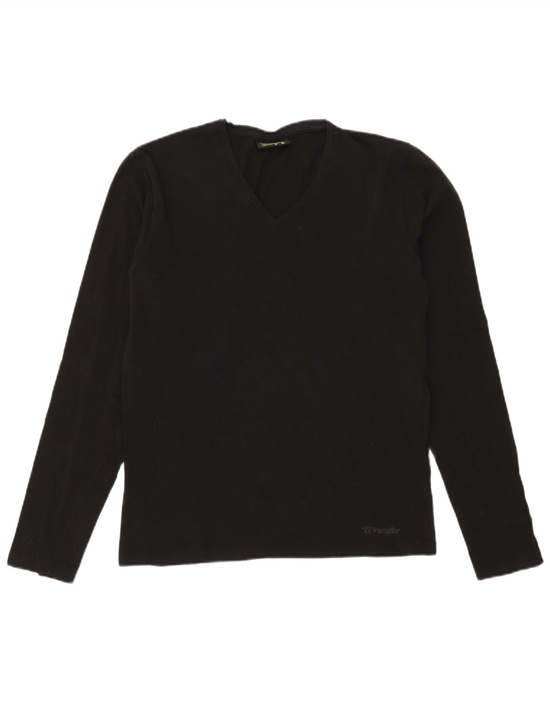 Wrangler Damen Top Langarm UK 18 XL Schwarz