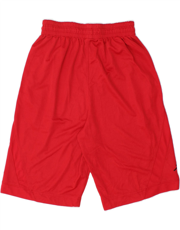 JORDAN Mens Sport Shorts Small Red Polyester Vintage Jordan and Second-Hand Jordan from Messina Hembry 